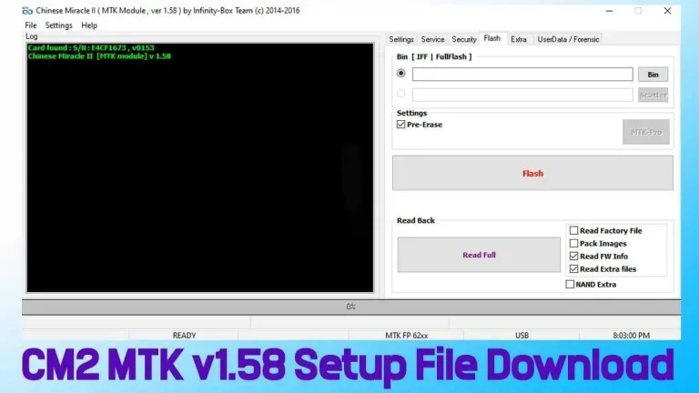 Infinity-Box CM2 MTK v1.58 Setup File Download Latest Version