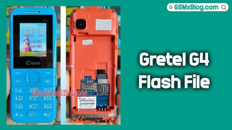 Gretel G4 Flash File (Firmware) MT6261DA