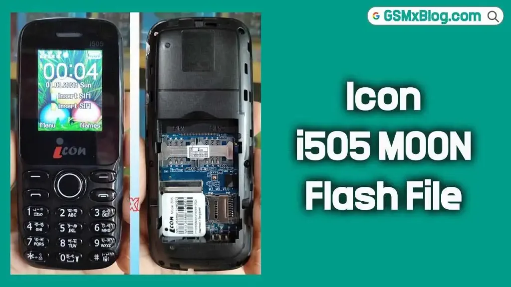 Icon i505 MOON Flash File