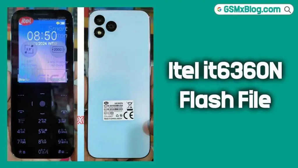 Itel it6360N Flash File