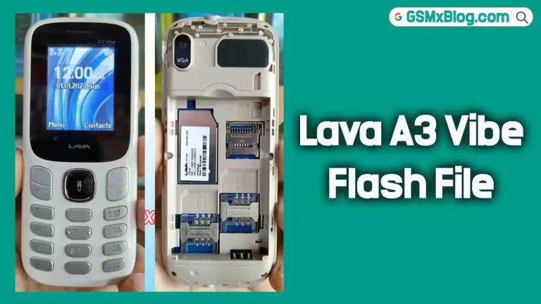 Lava A3 Vibe Flash File (Firmware) MT6261DA