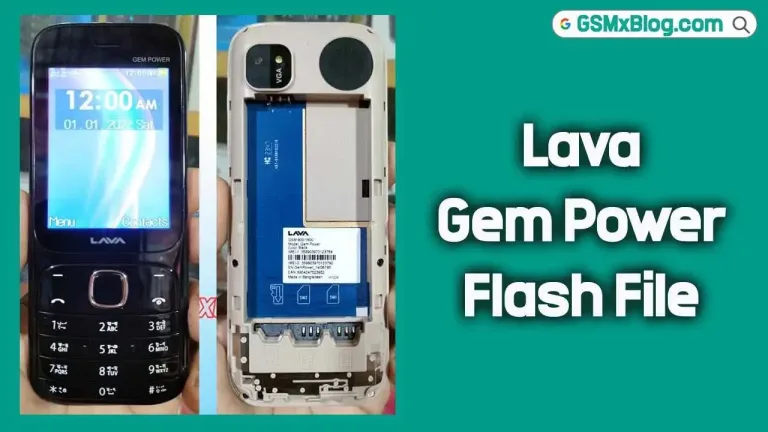 Lava Gem Power Flash File (Firmware) MT6261DA