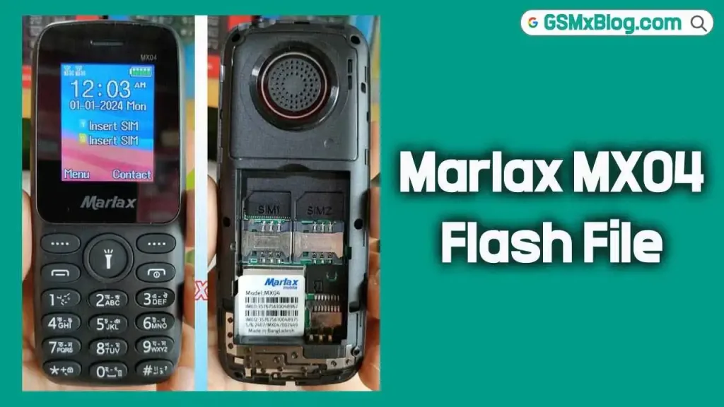 Marlax MX04 Flash File