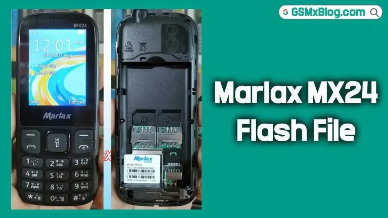 Marlax MX24 Flash File (Firmware) MT6261DA