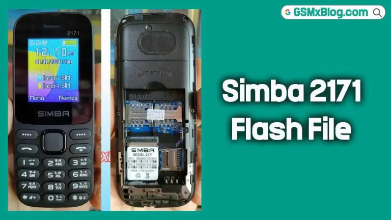 Simba 2171 Flash File (Firmware) MT6261DA