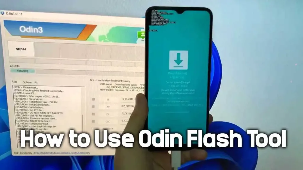 How to Use Odin Flash Tool Complete Guide for Flashing Samsung Firmware ...