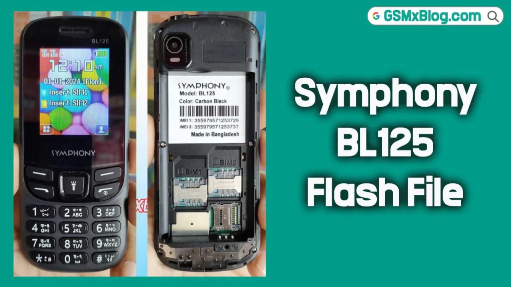 symphony bl125 flash file