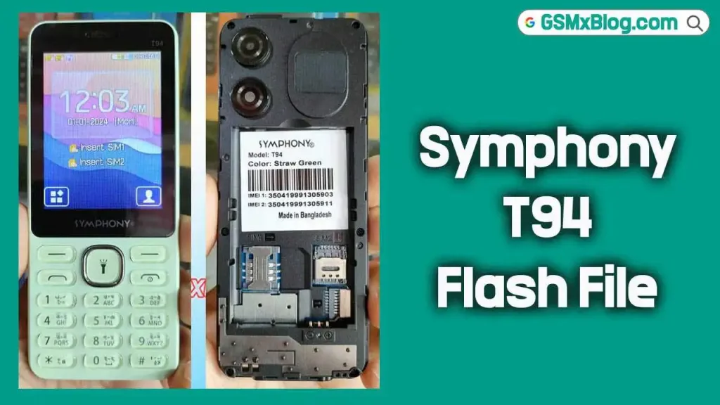 Symphony T94 Flash File