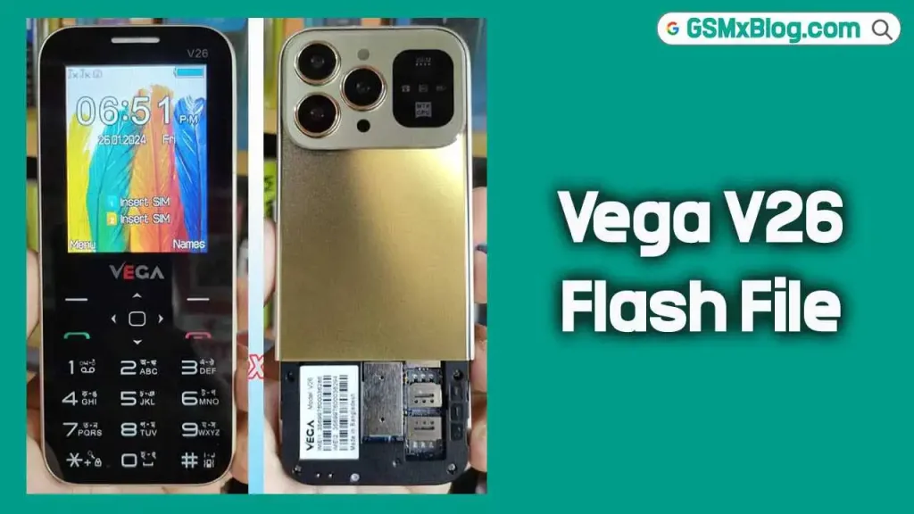 Vega V26 Flash File