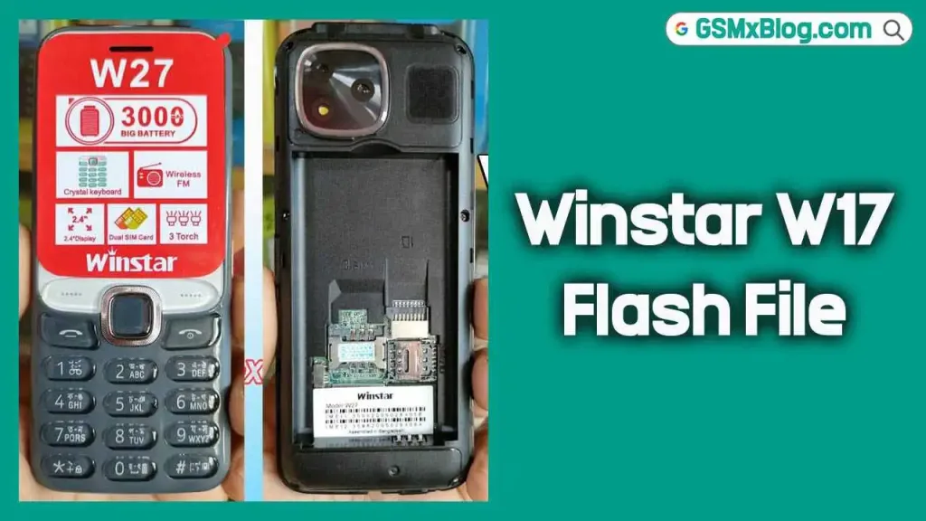 Winstar W17 Flash File