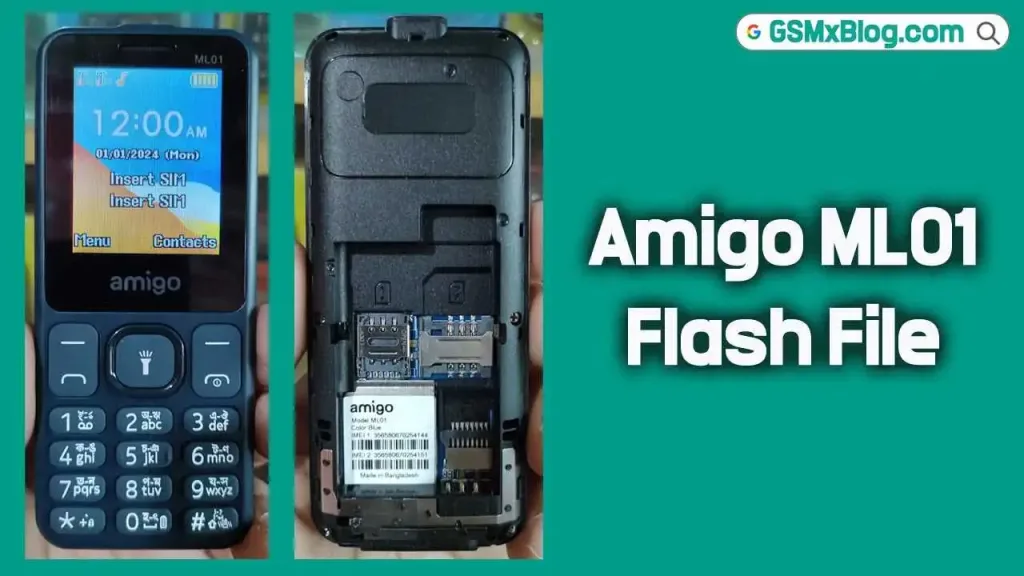 Amigo ML01 Flash File