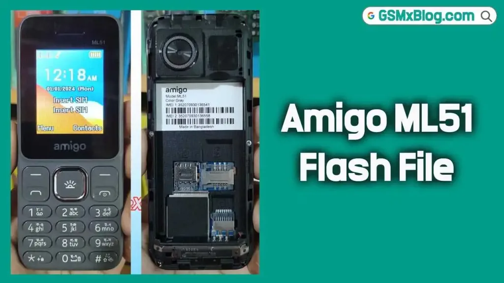 Amigo ML51 Flash File