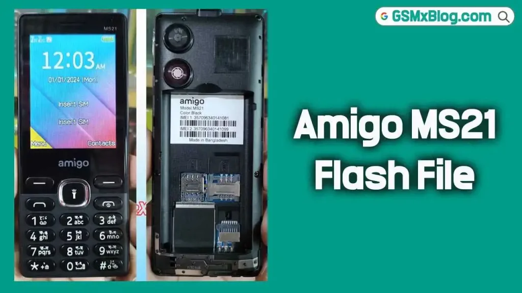 Amigo MS21 Flash File