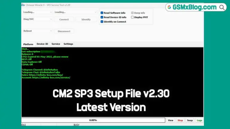 Infinity-Box CM2 SP3 Setup File v2.30 Download (Latest Version)