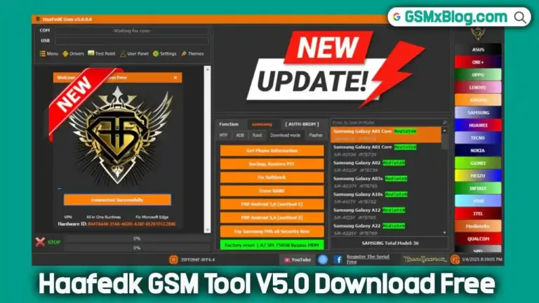 Download Haafedk GSM Tool V5.0 (Latest Version) Free