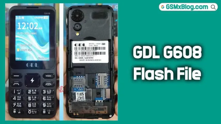 GDL G608 Flash File (Firmware) MT6261DA