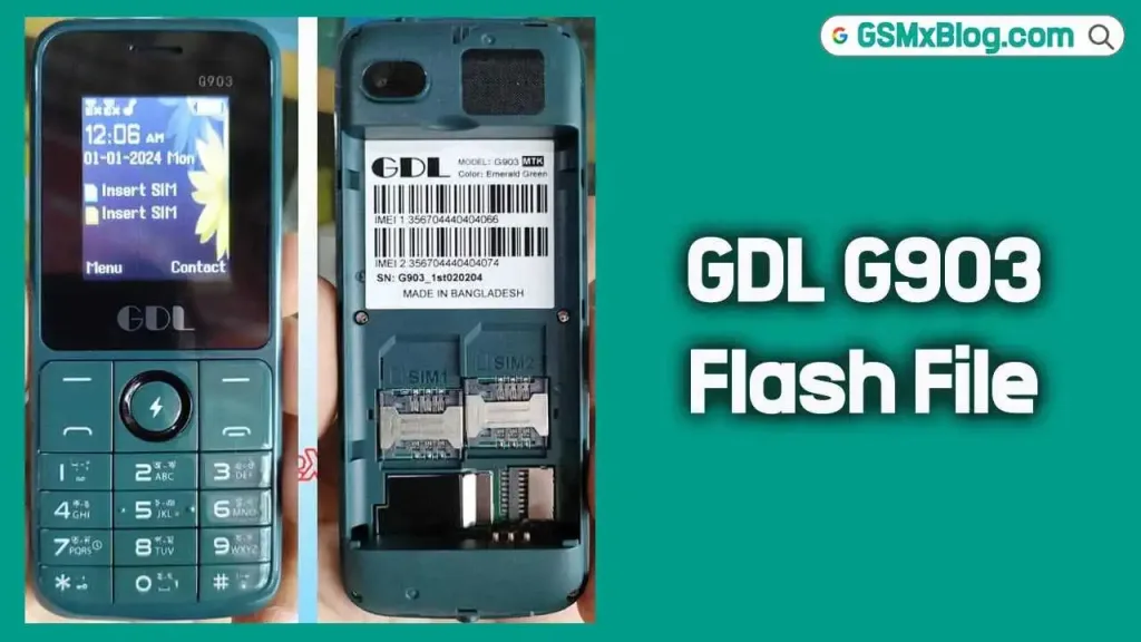 GDL G903 Flash File