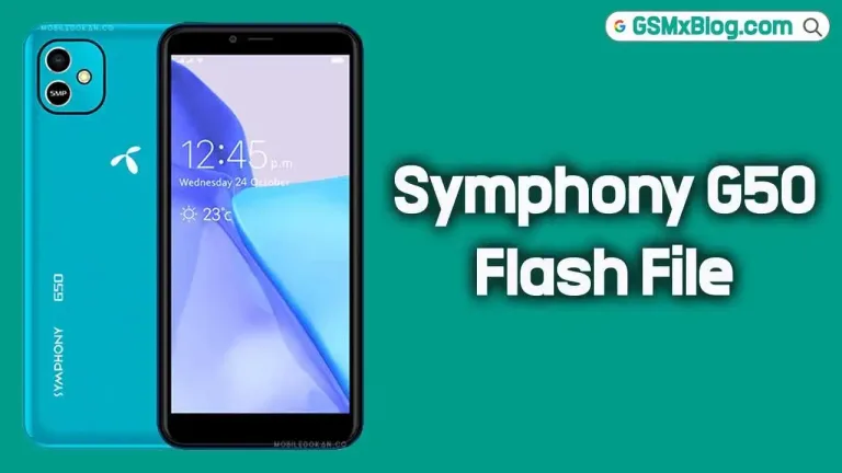 Symphony G50 Flash File (Firmware) Download Free