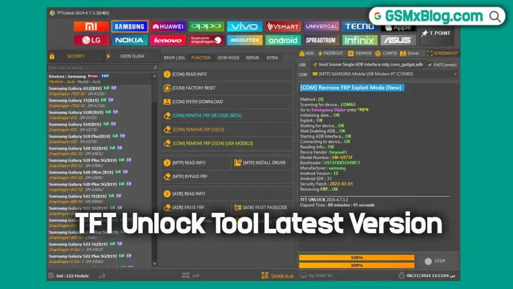 TFT Unlock Tool v4.7.3.3 Setup