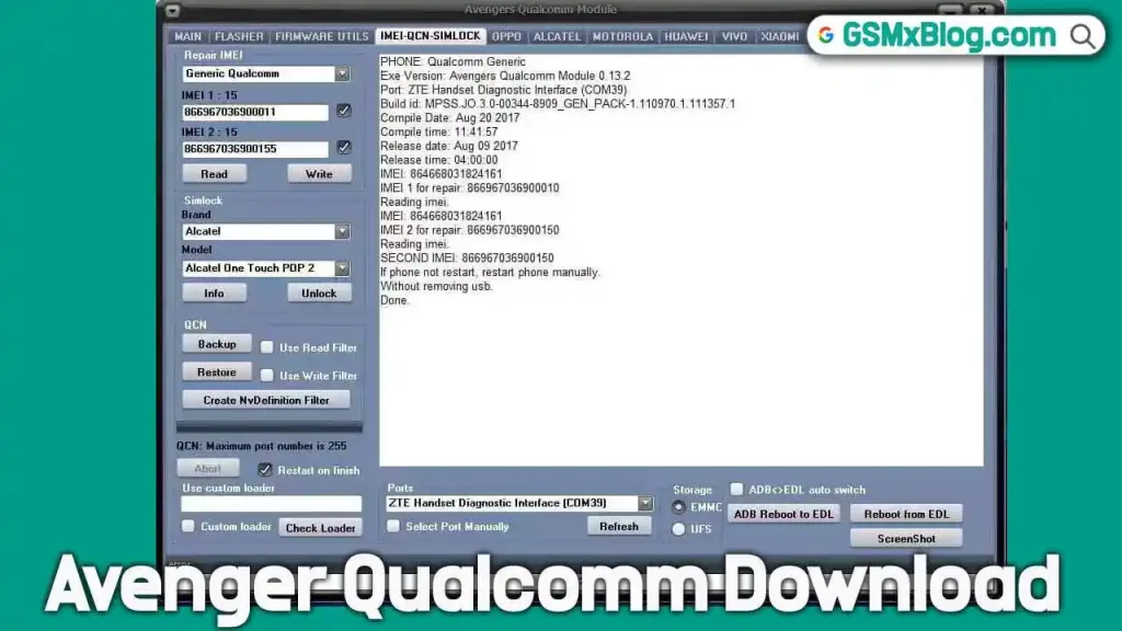 Download Avenger Qualcomm (Latest Version) Setup File