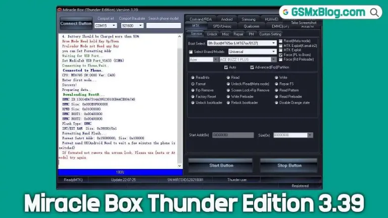 Download Miracle Box Thunder Edition 3.39 (Latest Version) Setup File