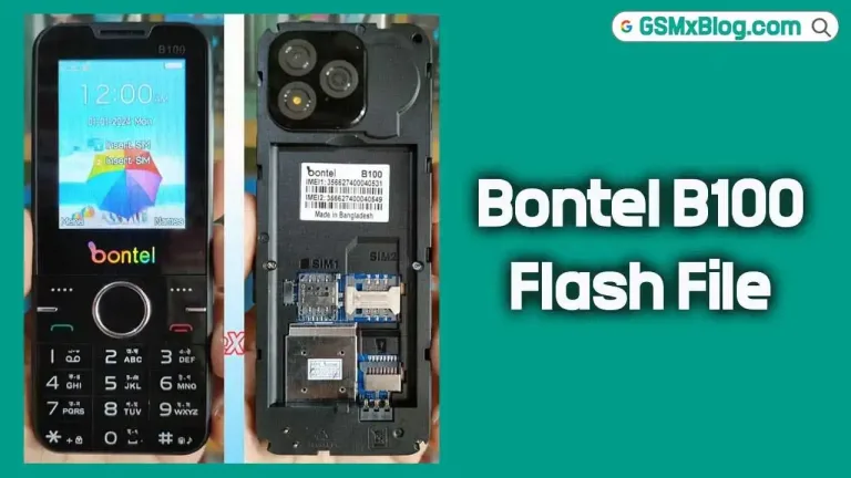 Bontel B100 Flash File (Firmware) MT6261DA