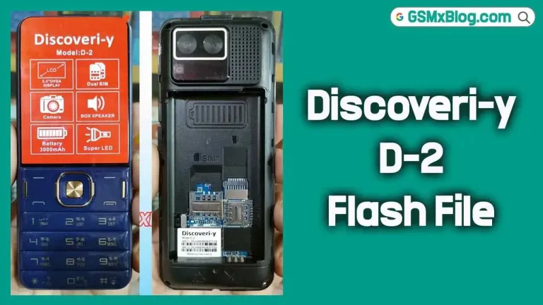 Discoveri-y D-2 Flash File (Firmware) MT6261DA