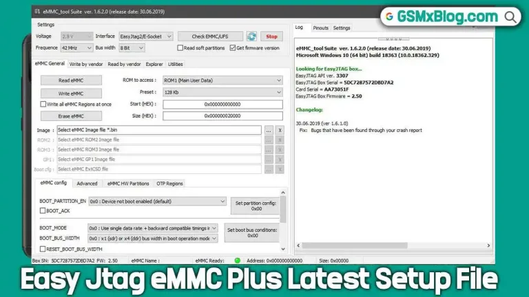 Download Easy Jtag eMMC Plus v2.0.2.0 (Latest Version) Setup File