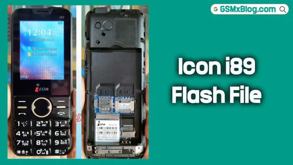 Icon i89 Flash File