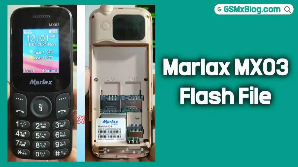 Marlax MX03 Flash File