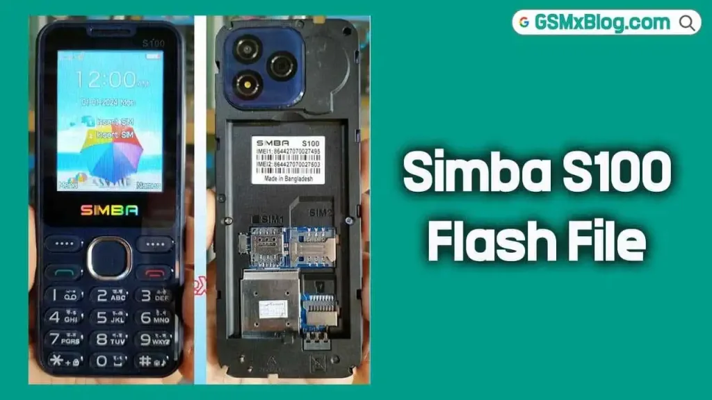 Simba S100 Flash File