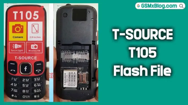 T-SOURCE T105 Flash File (Firmware) SC6533G