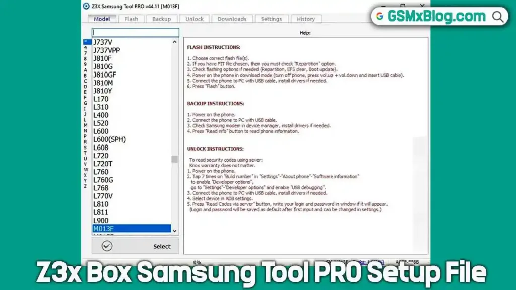 Z3x Samsung Tool PRO v45.14 (Latest Version)