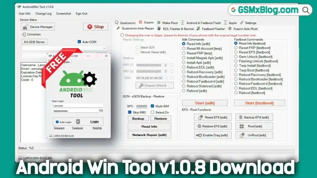 Android Win Tool v1.0.8 Free Download