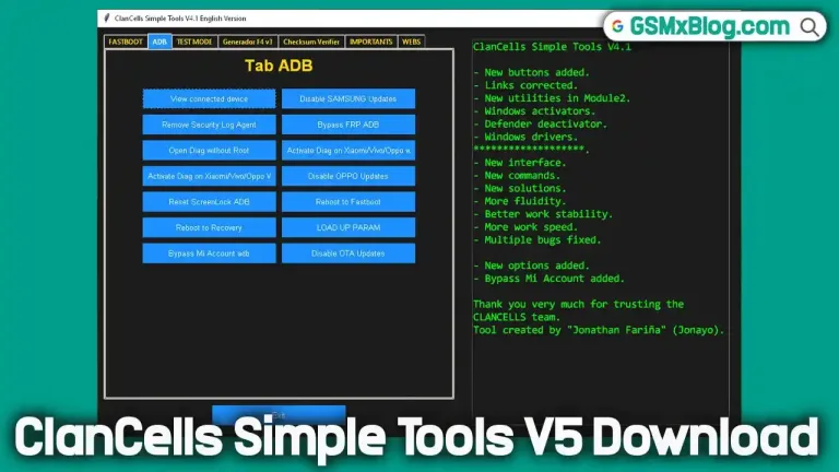 Download ClanCells Simple Tools V5 (Latest Version) Free – Updete 2025