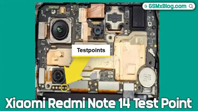 Xiaomi Redmi Note 14 Test Point (24117RN76G EDL Point) EDL Mode 9008