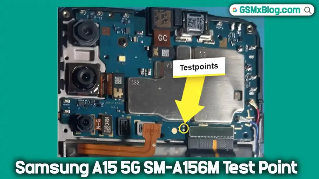 Samsung A15 5G SM-A156M Test Point