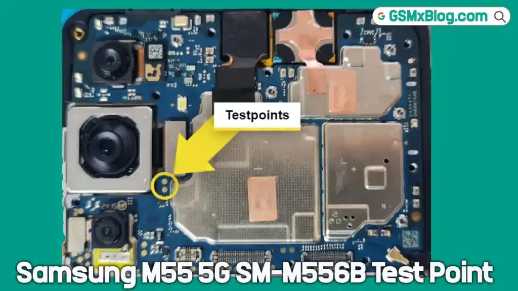 Samsung M55 5G SM-M556B Test Point