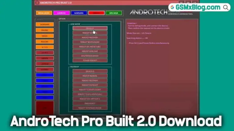 AndroTech Pro Built 2.0 Download (GORONTALO Android Tool) Free