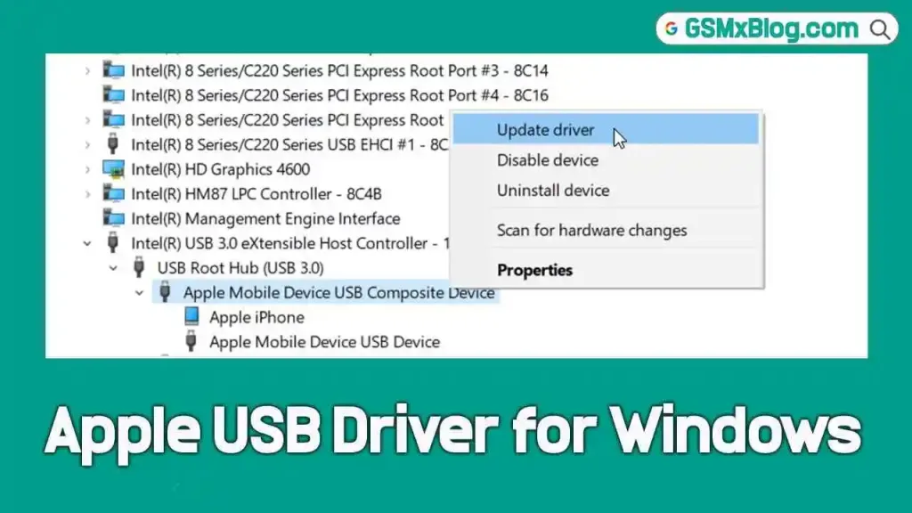 Apple iPhone USB Driver Download (Latest Version) for Windows 10/11 ...