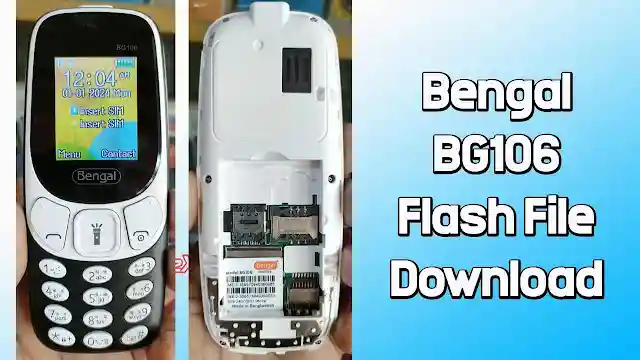 Bengal BG106 Flash File (Firmware) MT6261DA