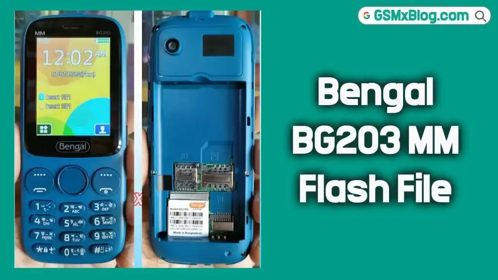 Bengal BG203 MM Flash File