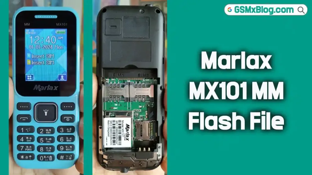 Marlax MX101 MM Flash File