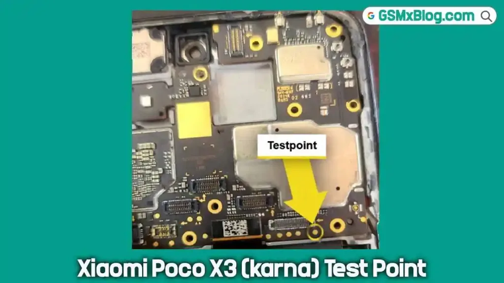 Xiaomi Poco X3 Test Point