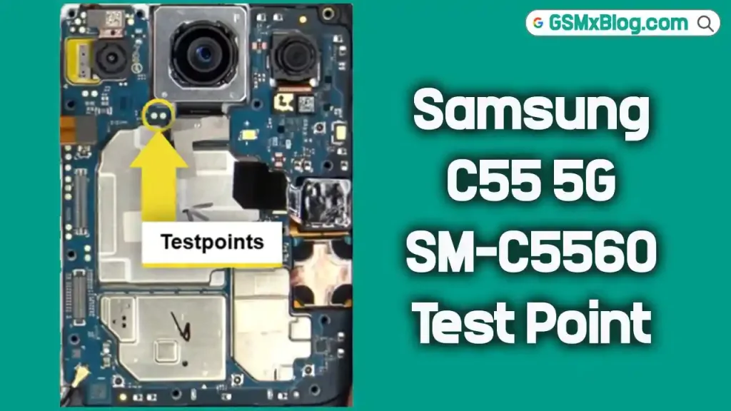 Samsung C55 5G SM-C5560 Test Point