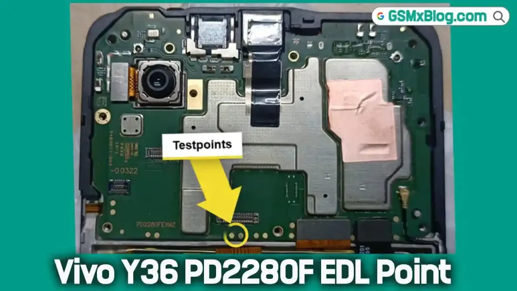 Vivo Y36 PD2280F EDL Point