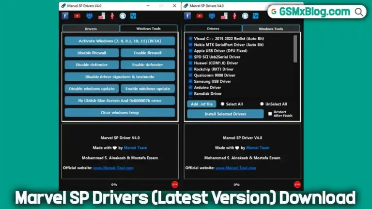 Download Marvel SP Drivers V4.0 (Latest Version) – Fix Driver Error