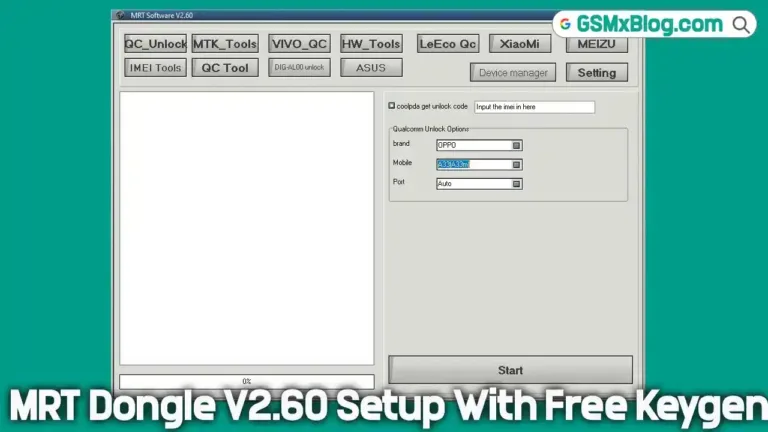 Download MRT Dongle V2.60 Setup With Free Keygen – 100% working