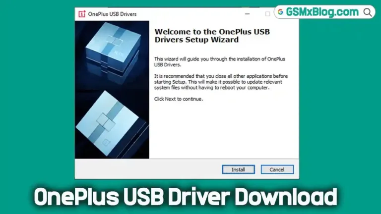 Download OnePlus USB Driver (Latest Version) for Windows