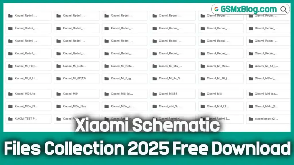 Xiaomi Schematic Files Collection 2025 Free Download 1 Xiaomi Schematic Files Collection 2025 Free Download